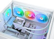 Система водяного охлаждения Thermaltake TH360 V3 Ultra Snow ARGB Soc-AM5/AM4/1200/1700/1851 белый 4-pin 25.8dB Al+Cu LCD Ret (CL-W476-PL12SW-A)