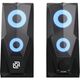 Колонки Oklick OK-127 2.0 черный 6Вт