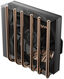 ID-COOLING IS-77-XT BLACK LGA1851/1700/1200/115X/AM5/AM4 низкопрофильный высота 77mm (18шт/кор, TDP 150W, PWM, 6 тепл.трубок + медная база, FAN 120mm) BOX