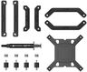 ID-COOLING IS-77-XT BLACK LGA1851/1700/1200/115X/AM5/AM4 низкопрофильный высота 77mm (18шт/кор, TDP 150W, PWM, 6 тепл.трубок + медная база, FAN 120mm) BOX