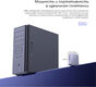 Неттоп Acer Gadget E10 ERBox Ryzen 7 8745HS (3.8) 16Gb SSD512Gb UHDG Windows 11 Pro 2xGbitEth WiFi BT 120W черный (1747236)