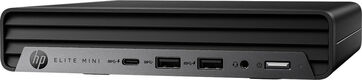 Неттоп HP Elite 800 G9 Mini i7 14700 (2.1) 16Gb SSD512Gb UHDG 770 Windows 11 Pro GbitEth WiFi BT 120W kbNORUS мышь клавиатура черный (C88QDAT)