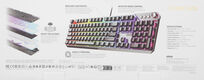Клавиатура MSI STRIKE 600 Silent механическая серый/черный USB Multimedia for gamer LED (подставка для запястий) (S11-04RU256-CLA) Клавиатура MSI STRIKE 600 Silent механическая серый/черный USB Multimedia for gamer LED (подставка для запястий) (S11-04RU256-CLA)
