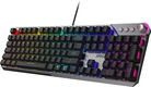 Клавиатура MSI STRIKE 600 Silent механическая серый/черный USB Multimedia for gamer LED (подставка для запястий) (S11-04RU256-CLA) Клавиатура MSI STRIKE 600 Silent механическая серый/черный USB Multimedia for gamer LED (подставка для запястий) (S11-04RU256-CLA)