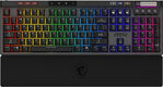 Клавиатура MSI STRIKE Pro W Silent механическая серый/черный USB Multimedia for gamer LED (подставка для запястий) (S11-43RU210-CLA) Клавиатура MSI STRIKE Pro W Silent механическая серый/черный USB Multimedia for gamer LED (подставка для запястий) (S11-43RU210-CLA)