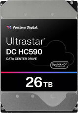 Western Digital
Жесткий диск WD SATA-III 26TB 0F65672 WUH722626ALE6L4 Server Ultrastar DC HC590 4KN (7200rpm) 512Mb 3.5"