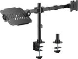 Кронштейн для монитора/ ноутбука Cactus CS-VM-LH24-BL черный 17"-35" макс.20кг настольный поворот и наклон
