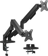 Кронштейн для мониторов Cactus CS-VM-MG-82-BK черный/ белый 17"-32" макс.9кг настольный поворот и наклон
