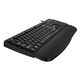 Клавиатура проводная Genius KB-123 black (USB/кабель 1.5м) (31300021402)