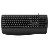 Клавиатура проводная Genius KB-123 black (USB/ кабель 1.5м) (31300021402)