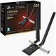 TP-Link Archer TXE72E AXE5400 Трехдиапазонный беспроводной PCI Express-адаптер Wi-Fi 6E с поддержкой Bluetooth 5.3