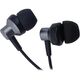 Oklick Гарнитура внутриканальные Оклик HS-S-230 1.2м черный проводные (SS-E188B)