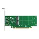 Exegate EX298299RUS Переходник ExeGate EXE-597E4 (4 x M.2 M key -> PCI-E x16 v3.0