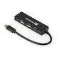 Exegate EX299789RUS USB-Хаб (концентратор) 4-в-1 ExeGate DUB-211C (кабель-адаптер USB3.0 Type-C --> 2xUSB2.0, 1xUSB3.0 (5GB/s)