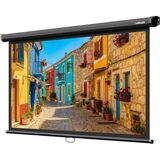 LUMIEN Eco Picture LEP-100129 137х192см (рабочая область 104х186 см) (84") Matte White верх.кайма 30 см