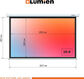 LUMIEN Eco Picture LEP-100127 157х227см (рабочая область 124х221 см) (100 LUMIEN Eco Picture LEP-100127 157х227см (рабочая область 124х221 см) (100