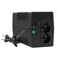 Exegate EX299492RUS ИБП ExeGate Power NB-1000.LED.AVR.2SH (1000VA/650W, LED, AVR, 2*Schuko, батарея 12V 9Ah, Black)