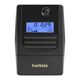 Exegate EX299507RUS ИБП ExeGate Smart LB-1000.LCD.AVR.2SH.USB (1000VA/650W, LCD, AVR, 2*Schuko, USB, батарея 12V 9Ah, Black)
