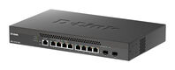 D-Link DXS-1210-10TS/B2A PROJ Управляемый L2+ коммутатор с 8 портами 10GBase-T и 2 портами 10GBase-X SFP+