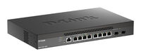 D-Link DXS-1210-10TS/B2A PROJ Управляемый L2+ коммутатор с 8 портами 10GBase-T и 2 портами 10GBase-X SFP+