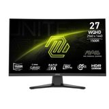 MicroStar
MSI MAG 27" 275CQF E18 черный {VA Curved 2560x1440 180Hz 16:9 250cd 178/ 178 2xHDMI DisplayPort} 9S6-3CE91H-022