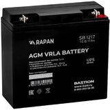 АКБ БАСТИОН RAPAN SB 1217 AGM 12V 17Ач 9166 RAPAN SB 1217