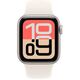 Apple Watch SE 3 40mm Starlight Aluminium Case with Starlight Sport Band - S/M (MEH34LW/A)