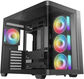 Корпус Deepcool CG530U 4F черный без БП ATX 6x120mm 4x140mm 2xUSB3.0 audio bott PSU