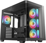 Корпус Deepcool CG530U 4F черный без БП ATX 6x120mm 4x140mm 2xUSB3.0 audio bott PSU R-CG530U-BKAGA4-G