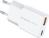 Сетевое зар./устр. Digma Pro DPW2A 20W 3A (PD+QC) USB-C/USB-A универсальное белый (DPW2A2GX11WH) Сетевое зар./устр. Digma Pro DPW2A 20W 3A (PD+QC) USB-C/USB-A универсальное белый (DPW2A2GX11WH)