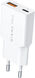 Сетевое зар./устр. Digma Pro DPW3A 30W 3A (PD+QC) USB-C/USB-A универсальное белый (DPW3A3GX11WH)