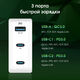 Сетевое зар./устр. Digma Pro DPW10C 100W 5A (PD+QC) 2хUSB-C/USB-A универсальное белый (DPW1С0G012WH)