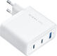 Сетевое зар./устр. Digma Pro DPW10C 100W 5A (PD+QC) 2хUSB-C/USB-A универсальное белый (DPW1С0G012WH)