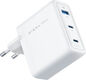Сетевое зар./устр. Digma Pro DPW10C 100W 5A (PD+QC) 2хUSB-C/USB-A универсальное белый (DPW1С0G012WH)