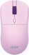 Мышь Acer OMR501 фиолетовый оптическая 1600dpi silent беспров. USB 4but (ZL.MCE11.017)