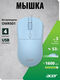 Мышь Acer OMR501 голубой оптическая 1600dpi silent беспров. USB 4but (ZL.MCE11.019)