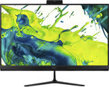 Моноблок Acer Aspire C27B-GARL 27" Full HD Core Ultra 7 255U (1.7) 16Gb SSD1Tb Graphics Eshell GbitEth WiFi BT клавиатура мышь Cam черный 1920x1080 DQ.BT2CD.003