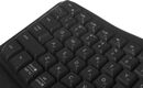 Клавиатура Logitech Wave Keys графитовый USB беспроводная BT/Radio slim Ergo LED (подставка для запястий) (920-012319)