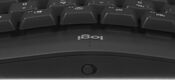 Клавиатура Logitech Wave Keys графитовый USB беспроводная BT/Radio slim Ergo LED (подставка для запястий) (920-012319)