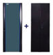Комплект дверей Lanmaster TWT-CBB-DR22-6X-S-G1 черный