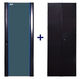 Комплект дверей Lanmaster TWT-CBB-DR18-6X-S-G1 шир.600мм (упак.:2шт)