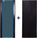 LANMASTER
Комплект дверей TWT (TWT-CBB-DR37-6x-S-G1) 37U. 600 мм. Черный. перед - стекло. зад - металл