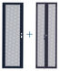 Комплект дверей Lanmaster TWT-CBB-DR18-6X-S-P1 шир.600мм (упак.:2шт)