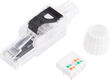 Коннектор Rexant (02-0281) кат.6 RJ45 прозрачный