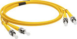 Патч-корд Lanmaster LAN-2LC-2LC/SU-7.0 2x9/125 OS2 LC дуплекс-LC дуплекс 7м LSZH