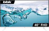 Телевизор LED BBK 40" 40LEM-1045/ FTS2C (W) белый FULL HD 60Hz DVB-T2 DVB-C DVB-S2 USB (RUS) 40LEM-1045/FTS2C (W)
