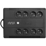 HIPER INLine LM-850: Линейно-интерактивный 850VA/ 480W Розетки: 8 CEE АКБ: Свинцово-кислотная