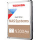Toshiba N300 PRO NAS 16Tb (HDWG81GXZSTB)