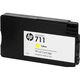 HP №711 Тройная упаковка Картридж для принтеров желтый
