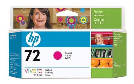 HP картридж №72 пурпурный 130 мл